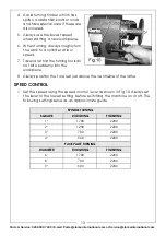 Preview for 13 page of Clarke WOODWORKER CWL1000CF Operation & Maintenance Instructions Manual