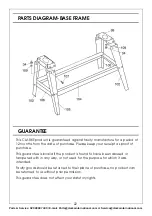 Preview for 22 page of Clarke WOODWORKER CWL1000CF Operation & Maintenance Instructions Manual