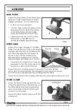 Предварительный просмотр 4 страницы Clarke Woodworker MBS600C Assembly Instructions Manual