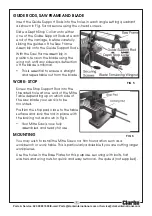 Предварительный просмотр 5 страницы Clarke Woodworker MBS600C Assembly Instructions Manual