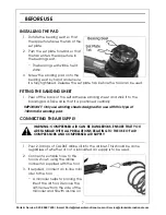 Предварительный просмотр 7 страницы Clarke X-Pro CAT136 Operating & Maintenance Instructions