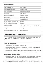 Preview for 6 page of Clarke X-Pro CAT202 Operating & Maintenance Instructions