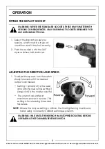 Preview for 8 page of Clarke X-Pro CAT204 Operating & Maintenance Instructions