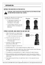 Предварительный просмотр 9 страницы Clarke X-Pro CAT205 Operating & Maintenance Instructions