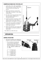 Preview for 8 page of Clarke X-Pro CAT207 Operating & Maintenance Instructions