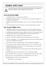 Preview for 4 page of Clarke X-PRO CAT208 Operating & Maintenance Instructions