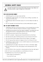 Preview for 4 page of Clarke X-Pro CAT213 Operating & Maintenance Instructions