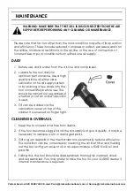 Preview for 11 page of Clarke X-Pro CAT213 Operating & Maintenance Instructions