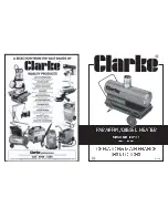 Clarke XRV100 Operation And Maintenance Instructions предпросмотр