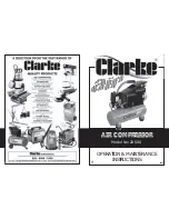 Preview for 1 page of Clarke ZX 500 Operation And Maintenance Instructions