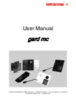 Preview for 1 page of Clarson gard mc User Manual