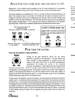 Preview for 14 page of Clarus Clarus CL1200 Installation Instructions & Owner'S Manual