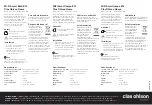 Preview for 1 page of Clas Ohlson Home SL-2 E14 Quick Start Manual