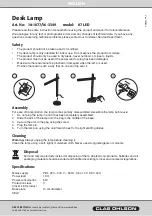 Preview for 1 page of Clas Ohlson 07 LED Manual