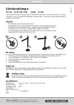 Preview for 2 page of Clas Ohlson 07 LED Manual