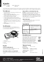 Preview for 4 page of Clas Ohlson 11GW/3A-UK Instruction Manual