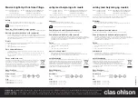 Clas Ohlson 16057-MTDC UK Instruction Manual preview