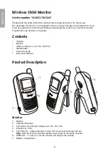 Preview for 2 page of Clas Ohlson 18-2021 Manual