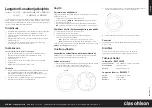 Preview for 4 page of Clas Ohlson 18-2146 Operating Instructions