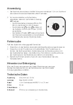 Preview for 17 page of Clas Ohlson 18-2856 Manual