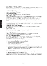 Предварительный просмотр 22 страницы Clas Ohlson 18-3054 Original Instructions Manual