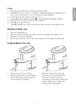 Preview for 7 page of Clas Ohlson 18-3632 Manual