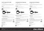 Предварительный просмотр 1 страницы Clas Ohlson 18-3648 Quick Start Manual