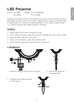 Предварительный просмотр 3 страницы Clas Ohlson 18-3649 Manual