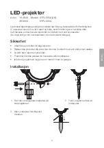 Предварительный просмотр 9 страницы Clas Ohlson 18-3649 Manual