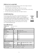 Preview for 19 page of Clas Ohlson 18-3678 Manual