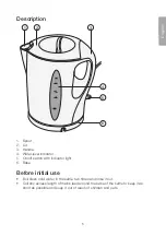 Preview for 5 page of Clas Ohlson 18-4468-1 Manual