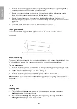 Preview for 6 page of Clas Ohlson 18-8001 Instruction Manual