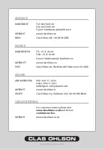 Preview for 12 page of Clas Ohlson 18-8015 Instruction Manual