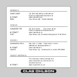 Preview for 36 page of Clas Ohlson 18-8054 Owner'S Manual