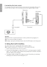 Preview for 8 page of Clas Ohlson 18-8144 Manual