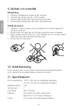 Preview for 28 page of Clas Ohlson 18-8144 Manual