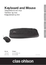 Предварительный просмотр 1 страницы Clas Ohlson 18-8147 Manual