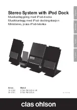 Предварительный просмотр 1 страницы Clas Ohlson 18-8155 Manual