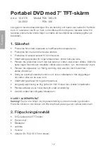 Preview for 12 page of Clas Ohlson 18-8176 Instruction Manual