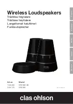 Предварительный просмотр 1 страницы Clas Ohlson 18-8200 Manual