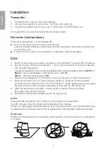 Preview for 4 page of Clas Ohlson 18-8200 Manual