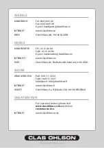 Preview for 16 page of Clas Ohlson 182530 User Manual