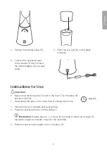 Preview for 5 page of Clas Ohlson 28550-cbcBS Instruction Manual