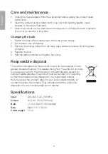 Preview for 6 page of Clas Ohlson 28550-cbcBS Instruction Manual