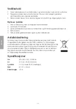 Preview for 14 page of Clas Ohlson 28550-cbcBS Instruction Manual