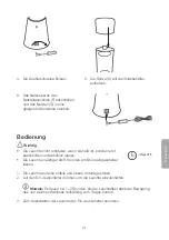 Preview for 21 page of Clas Ohlson 28550-cbcBS Instruction Manual