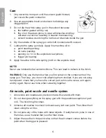 Preview for 6 page of Clas Ohlson 30-3223 Instruction Manual