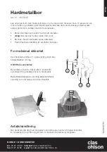 Preview for 3 page of Clas Ohlson 30-5045 Manual