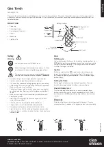 Предварительный просмотр 1 страницы Clas Ohlson 30-7115 Quick Start Manual