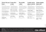 Clas Ohlson 31-3083 Instruction Manual preview